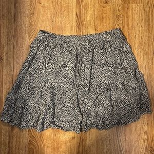 American Eagle, Cheetah Print Skirt, Size Small